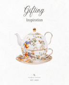GIFTING INSPIRATION - Pomegranate Bloom Teapot