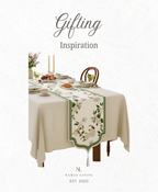 GIFTING INSPIRATION - White Bloom Table Runner