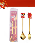 Lion & Dragon Cutlery Set