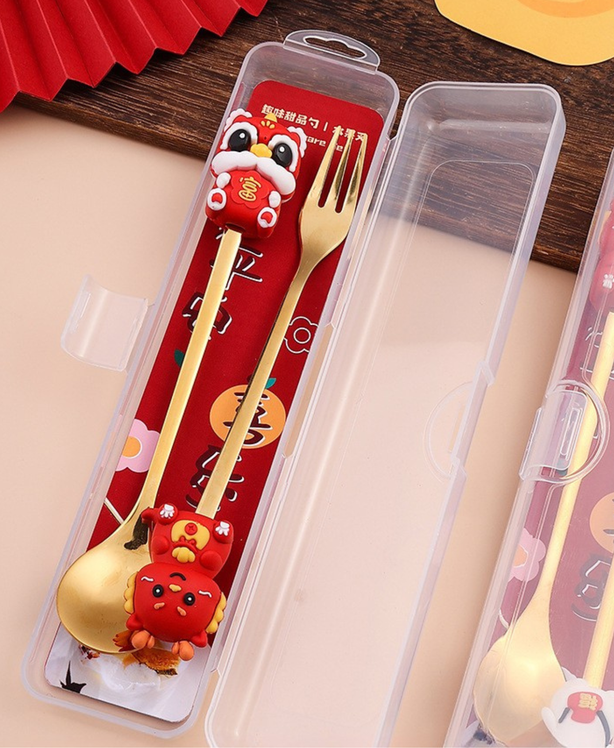 Lion & Dragon Cutlery Set