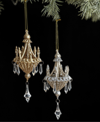 Crystal Chandelier Tree Ornament