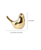 Golden Bird Ornament