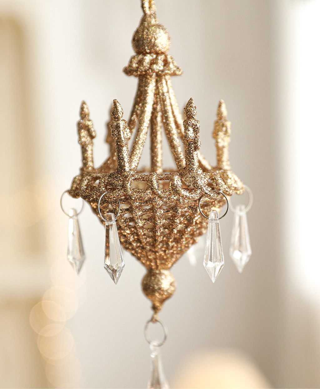 Crystal Chandelier Tree Ornament
