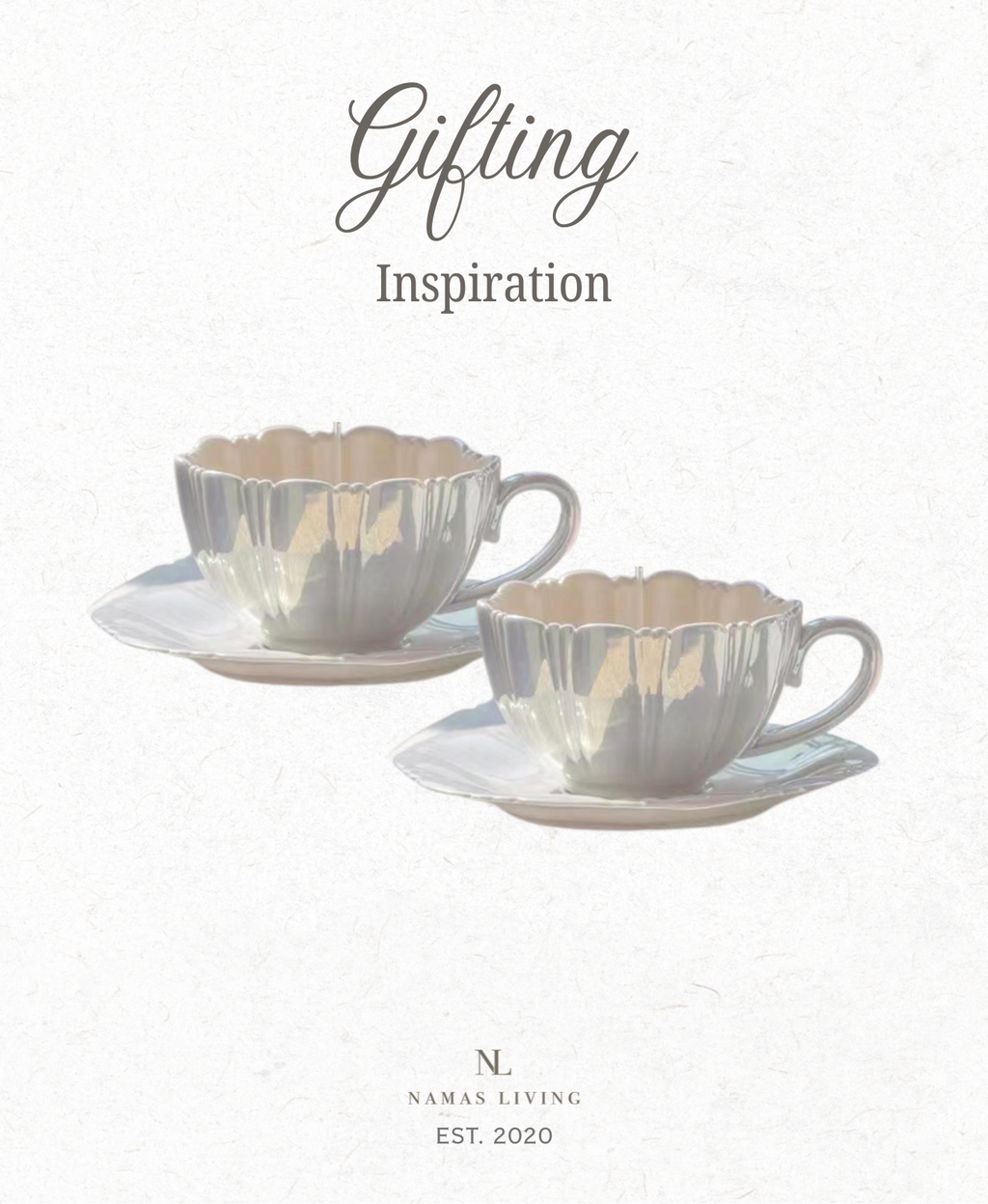 GIFTING INSPIRATION - Petal Mug and Saucer Set
