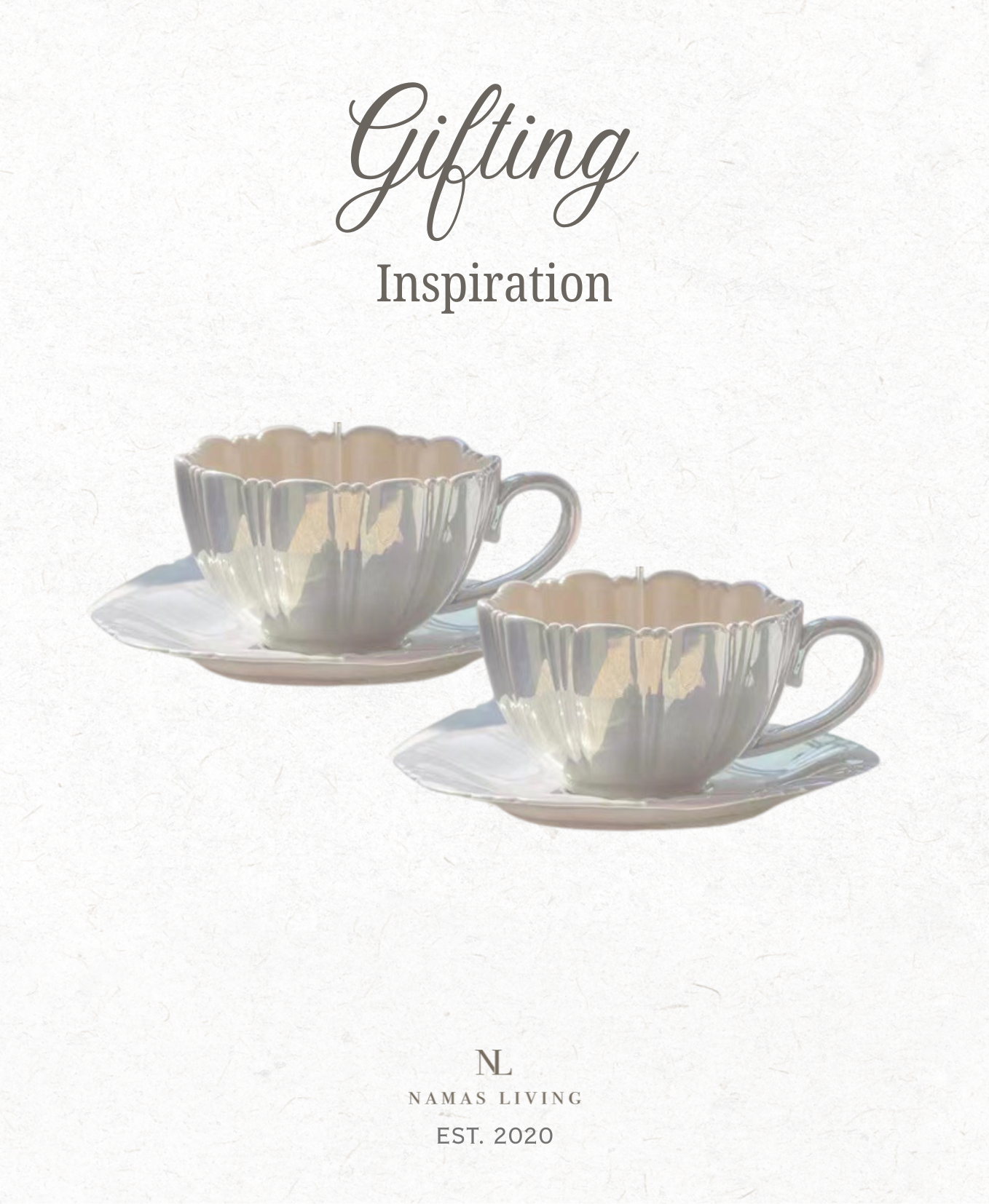 GIFTING INSPIRATION - Petal Mug and Saucer Set