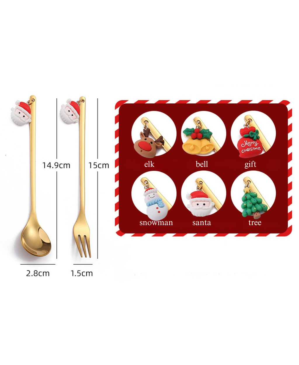 Christmas Treasures Cutlery Gift Set