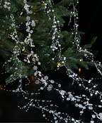Pearl Crystal Holiday Ornament