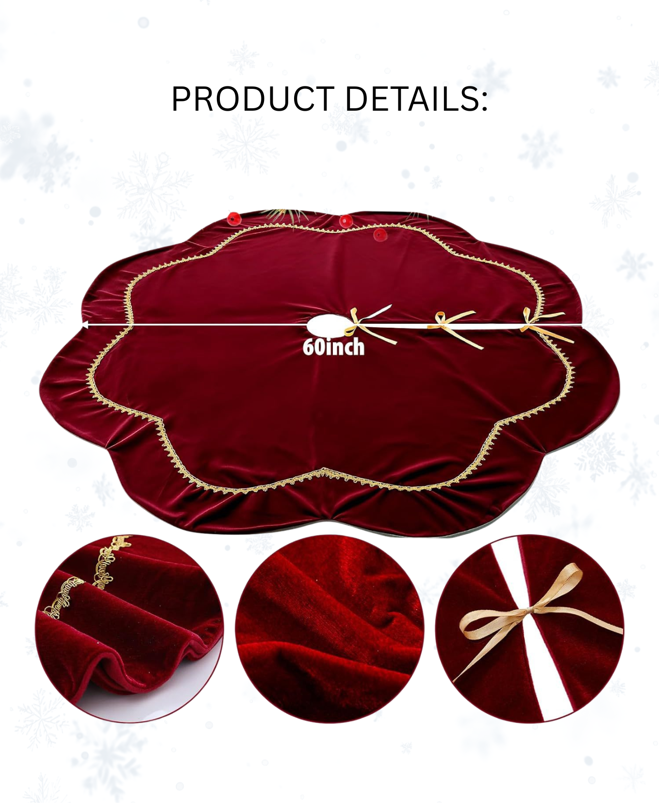 Regal Velvet Tree Skirt
