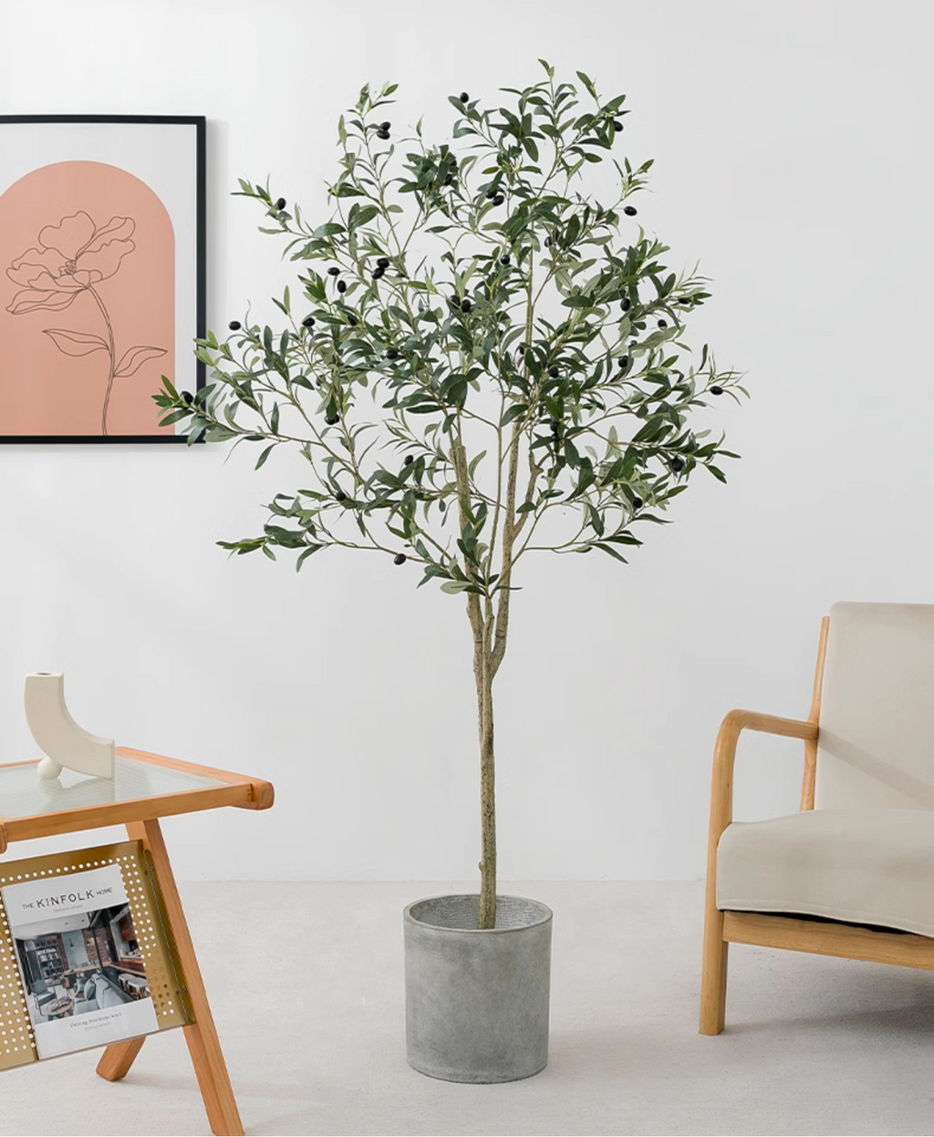 Olive Tree Faux Artificial Plant