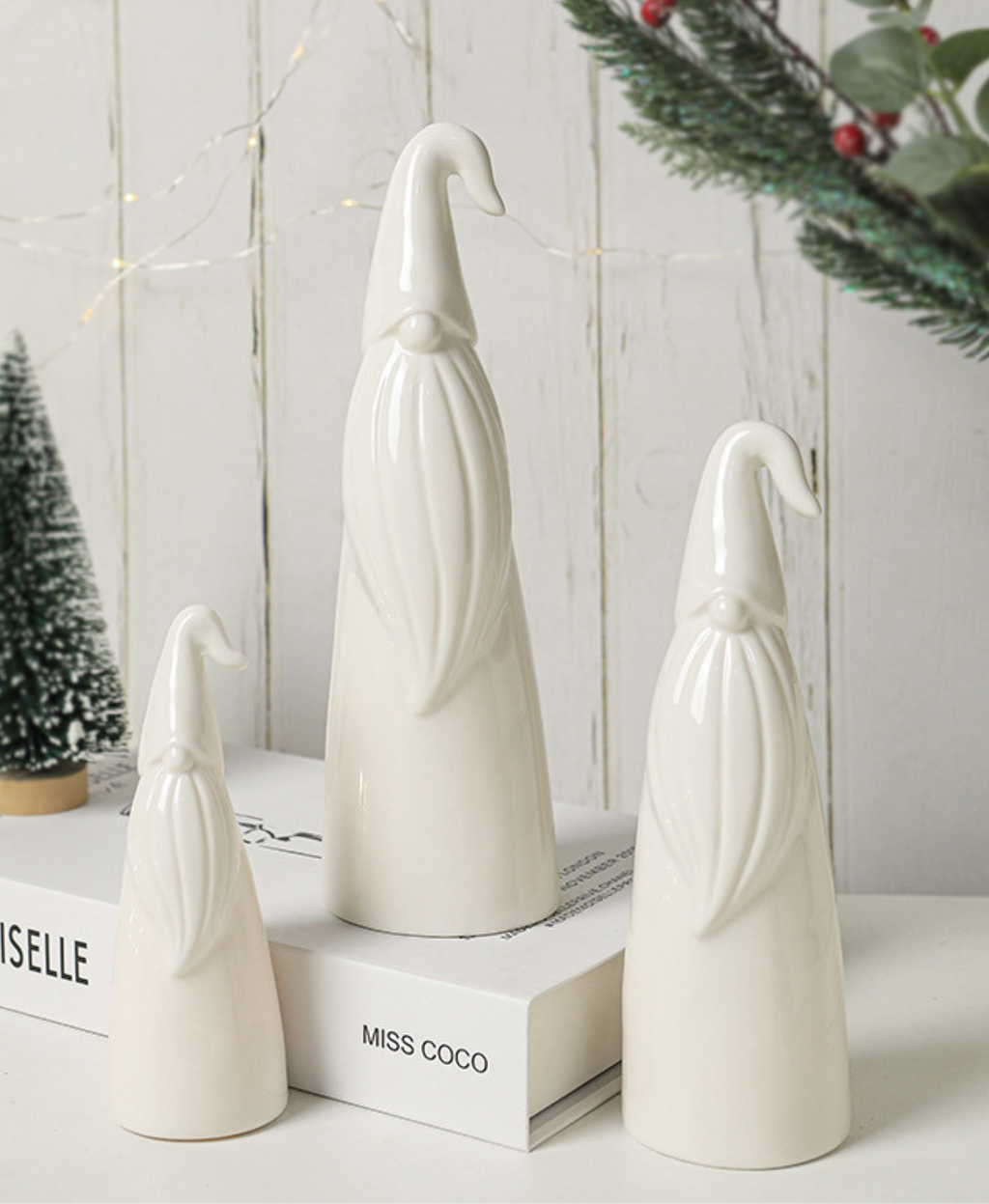 Scandinavian Santa Christmas Decor