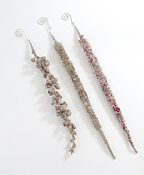 Glitter Sequin Branch Ornament