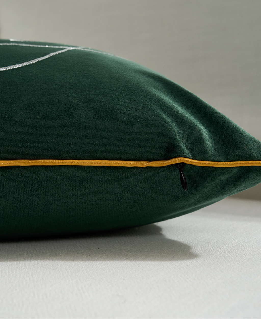 Merry Embroidered Cushion Cover