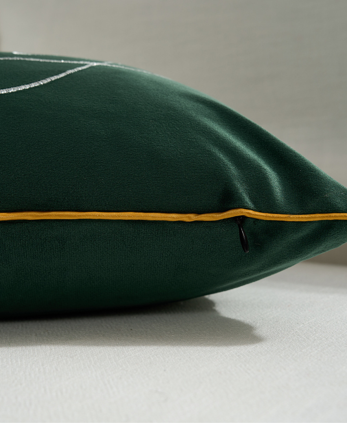 Merry Embroidered Cushion Cover