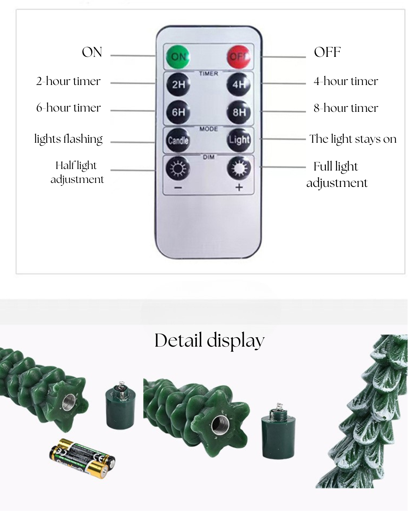 LED Christmas Tree Candle Lights