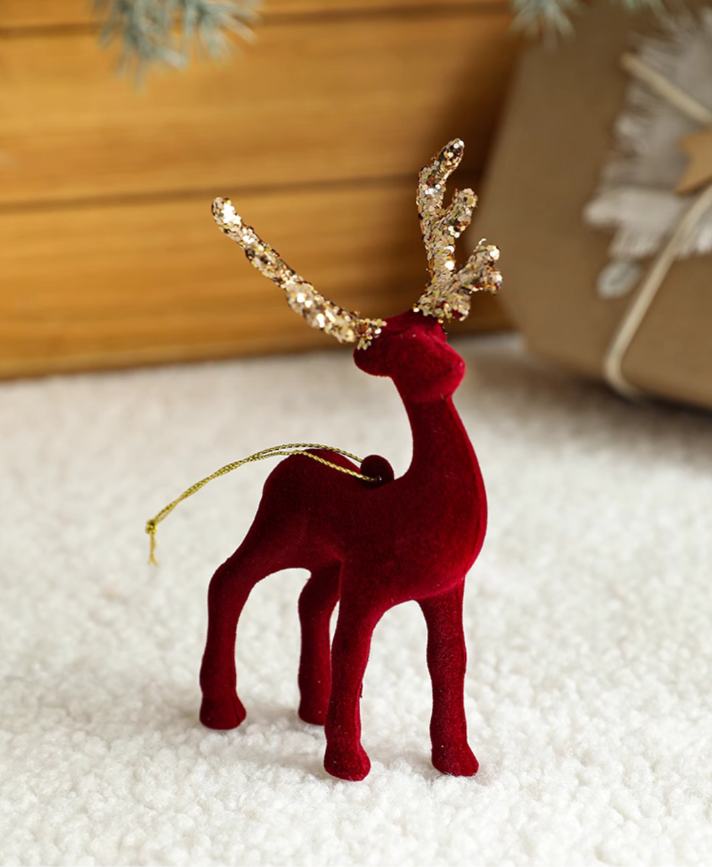 Christmas Elk Ornament