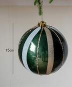 Red & Green Christmas Ball Garland