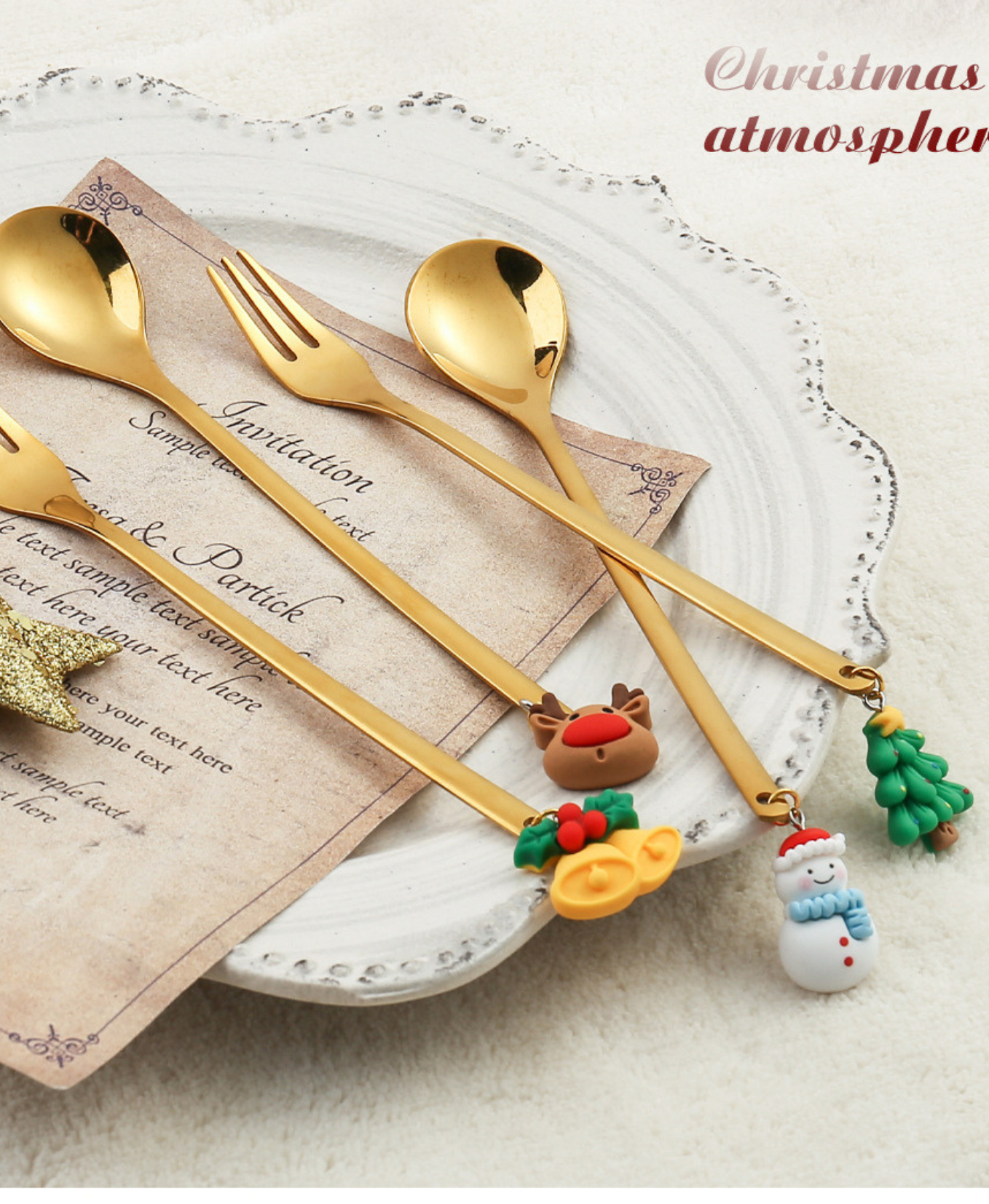 Christmas Treasures Cutlery Gift Set