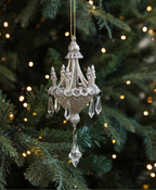 Crystal Chandelier Tree Ornament