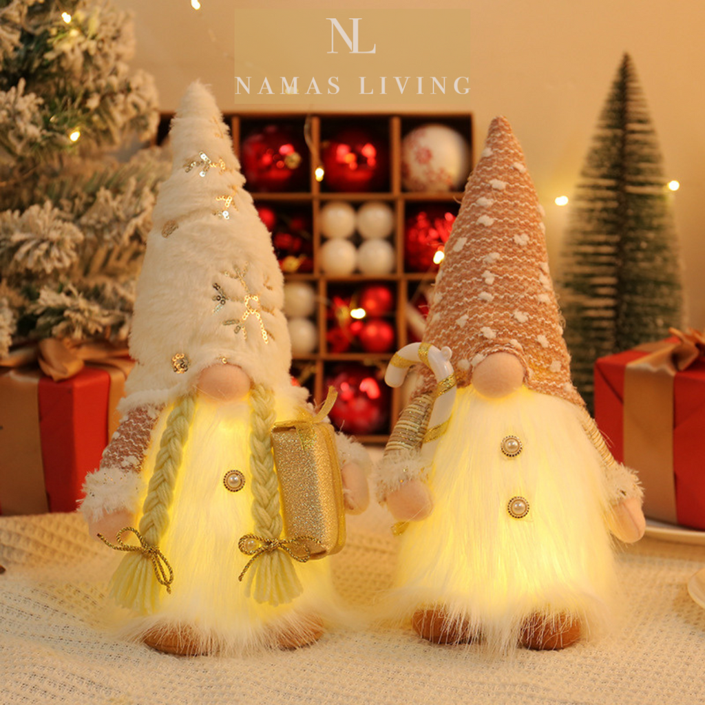 Gnome LED Doll Ornament