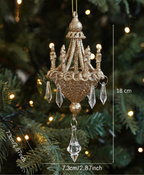 Crystal Chandelier Tree Ornament