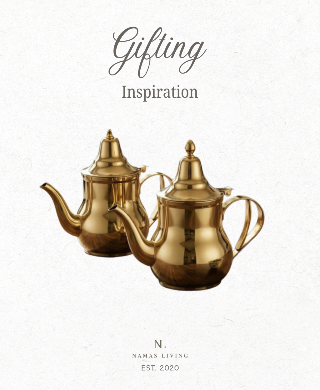 GIFTING INSPIRATION - Traditional Arabian Coffee Pot