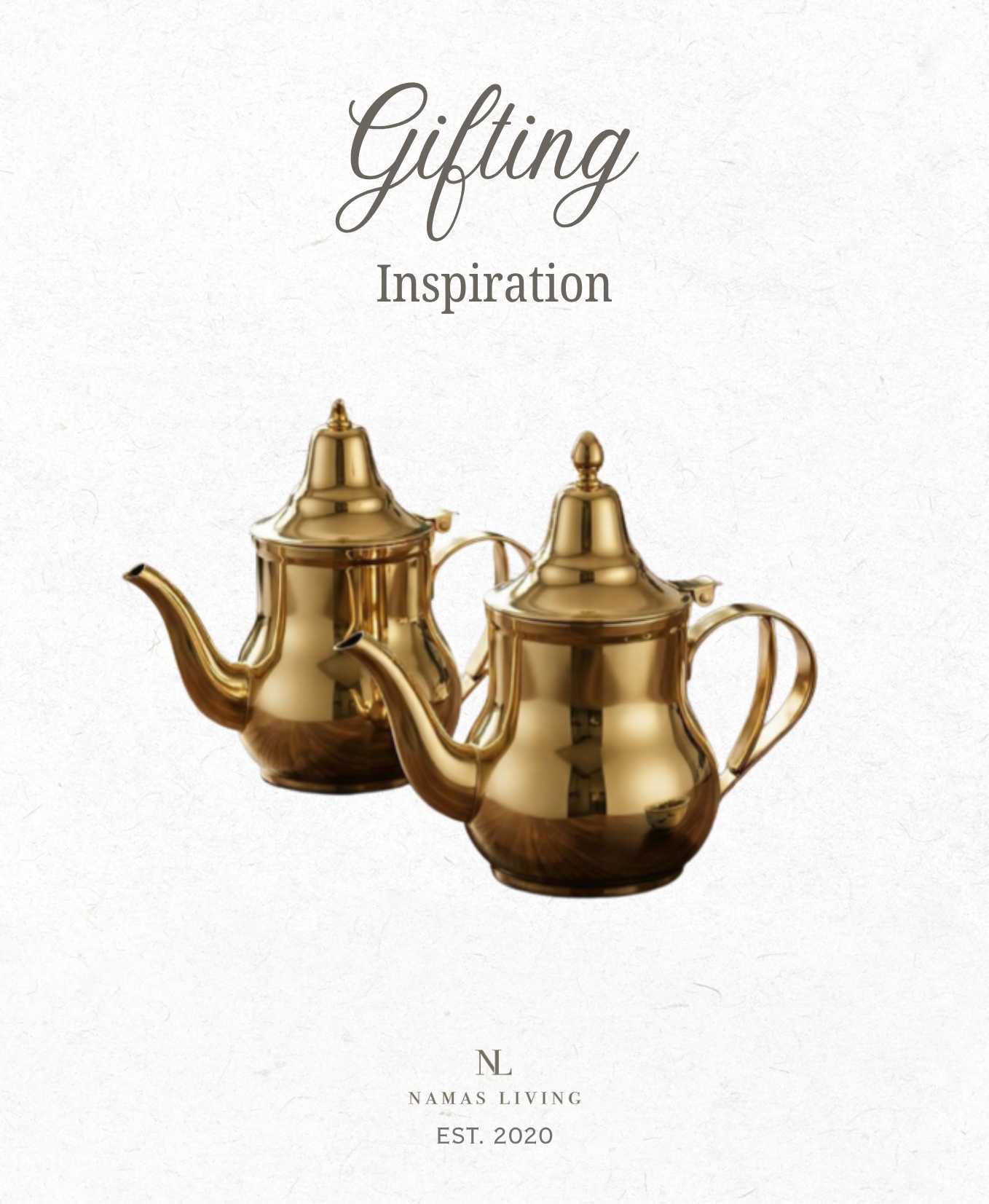 GIFTING INSPIRATION - Traditional Arabian Coffee Pot