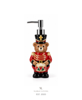 Holiday Bear Soldier Soap Dispenser