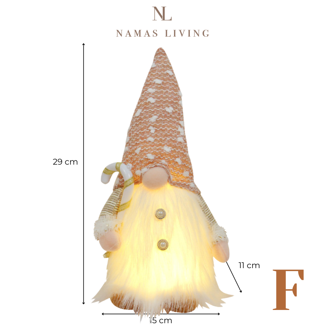 Gnome LED Doll Ornament