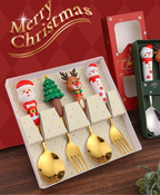 Santa & Friends Cutlery Gift Set