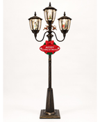 Old Town Lantern Musical Snow Lamp