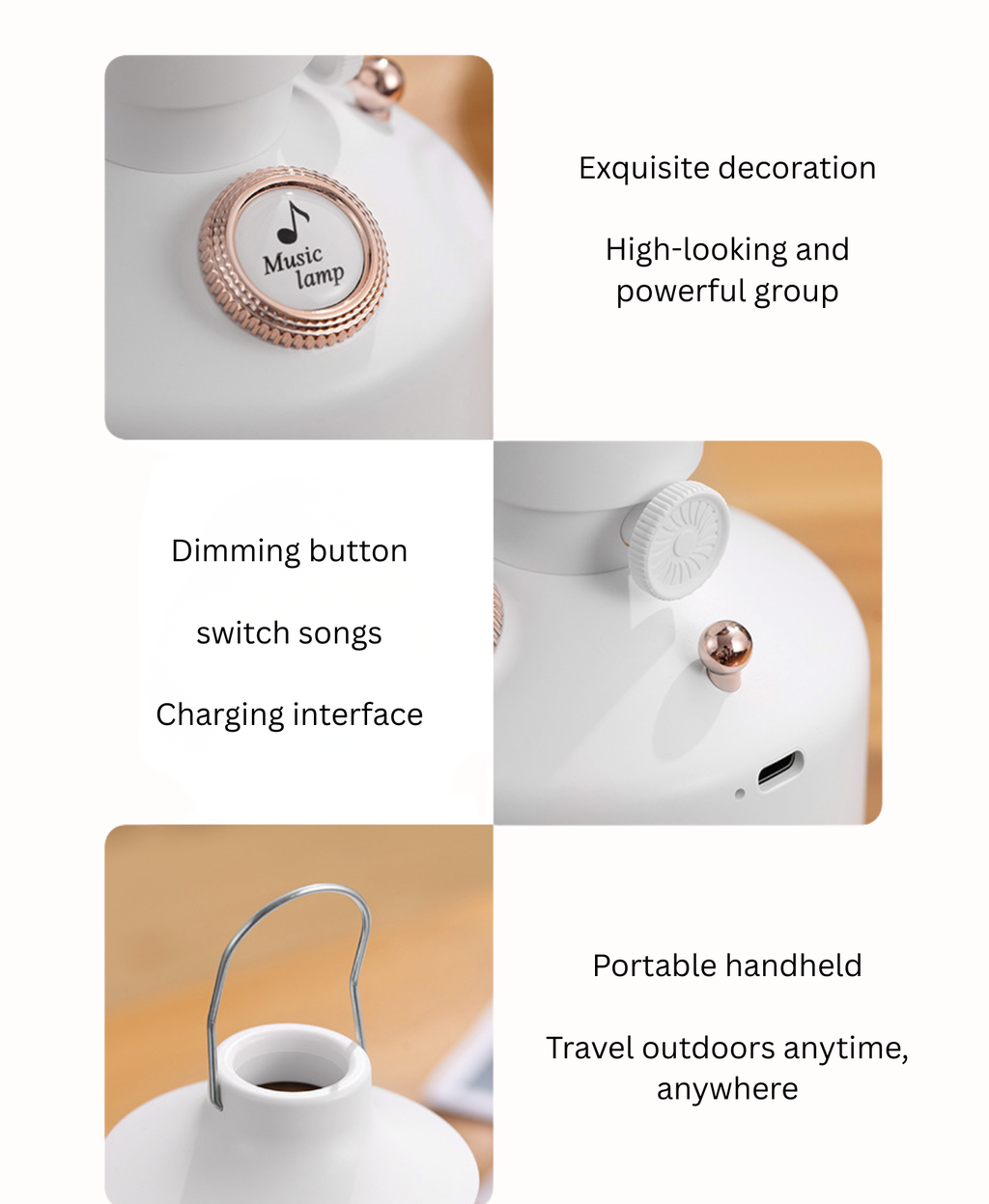 GIFTING INSPIRATION - Lantern Bluetooth Speaker Light