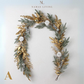 Holiday Golden Wreath