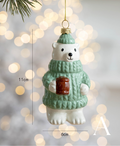 Charming Pastel Retro Ornament