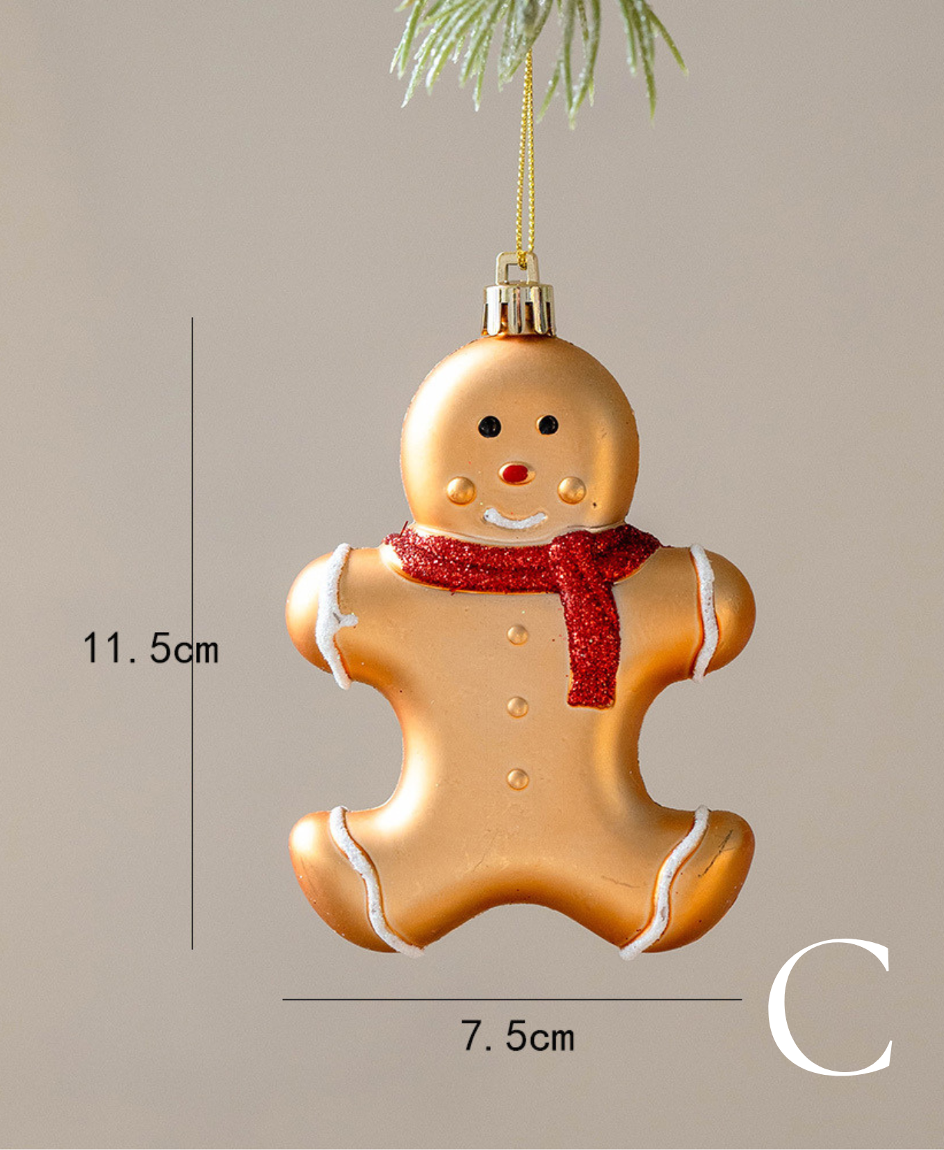 Santa’s Treat Christmas Ornament