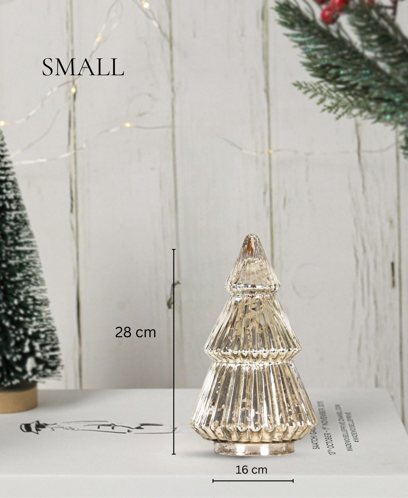 Radiance Glass Christmas Tree Light