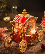Vintage Christmas Carriage Music Box
