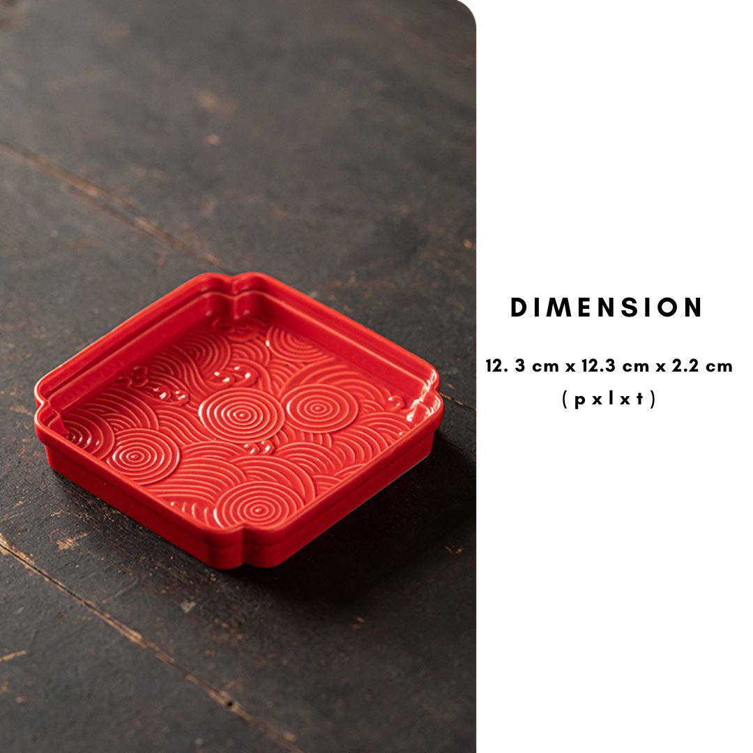 Japanese Ceramic Cake Plates