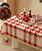 Noel Classic Red Tablecloth