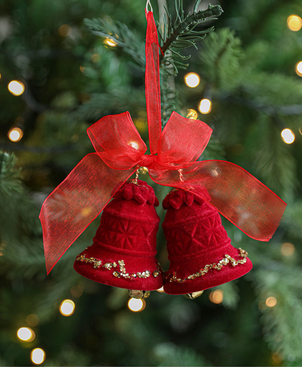 Velvet Maroon Holiday Ornament