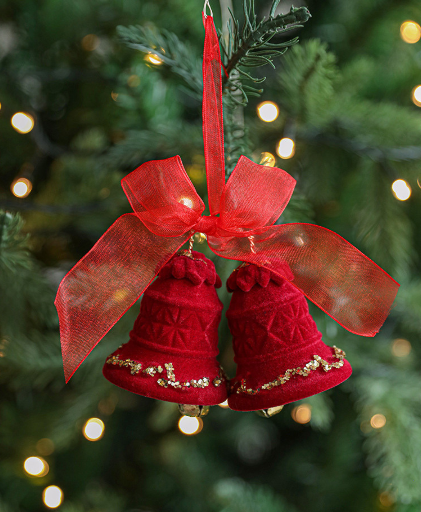 Velvet Maroon Holiday Ornament