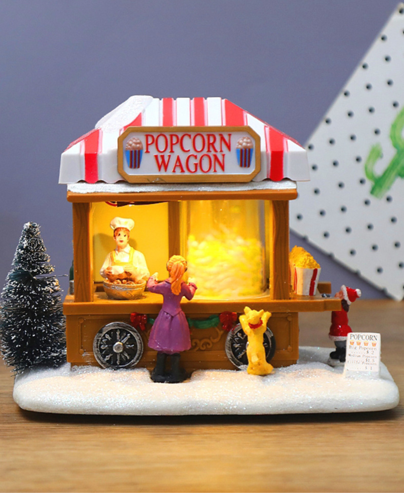Santa's Sweet Lane Light-Up Shops