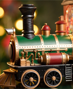 Santa’s Journey Train Music Box