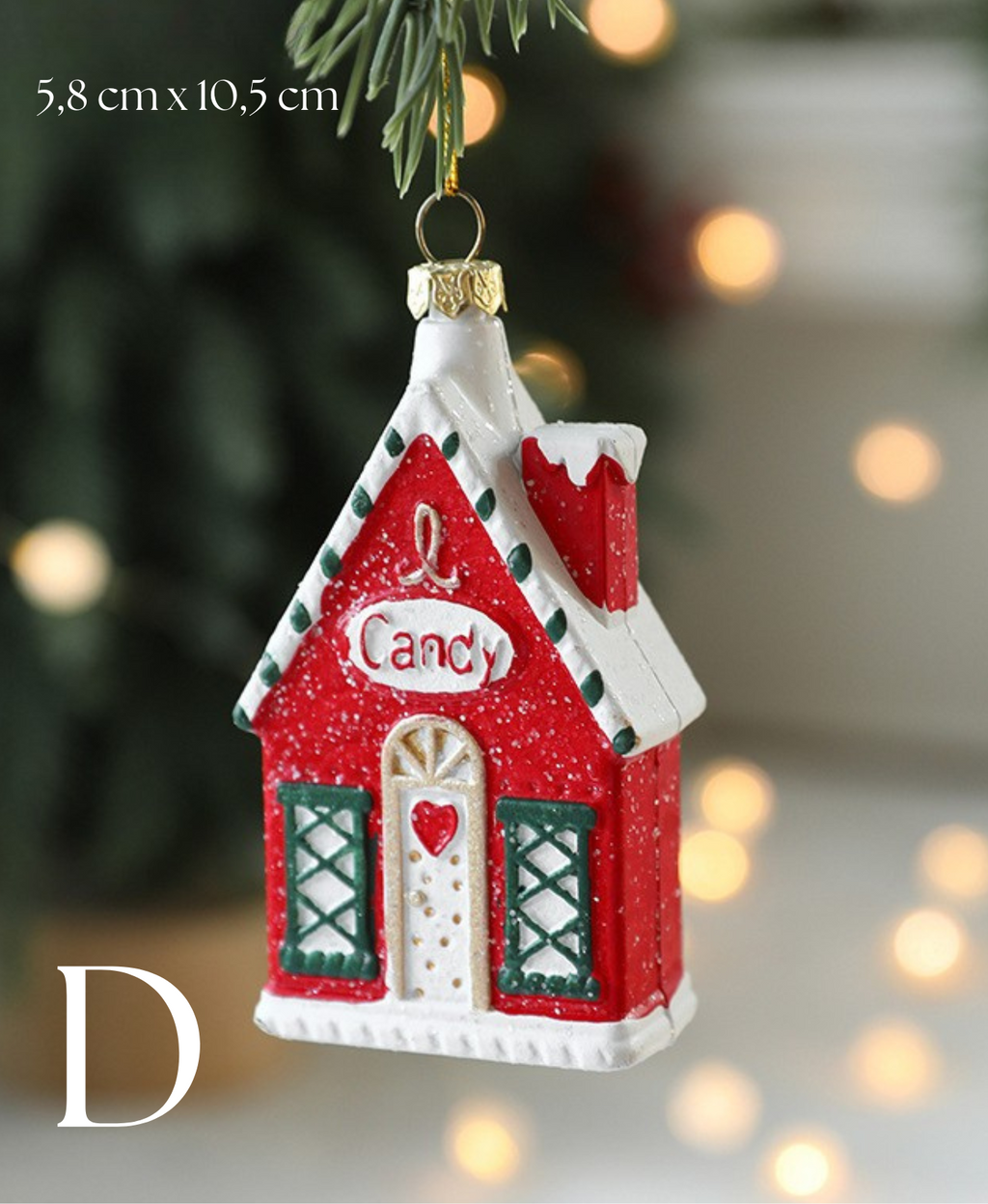 Sweet Holiday Charm Ornament