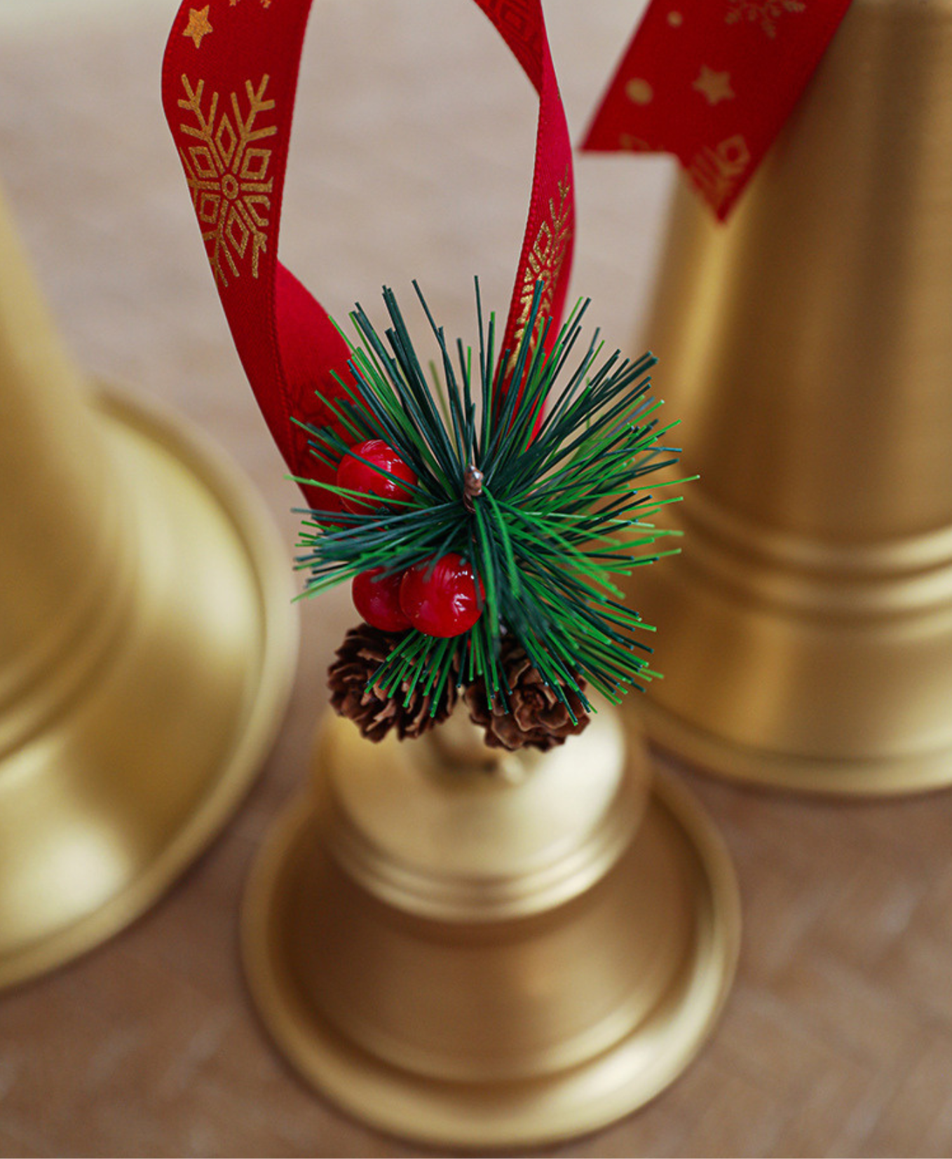 Golden Trumpet Bell Decoration