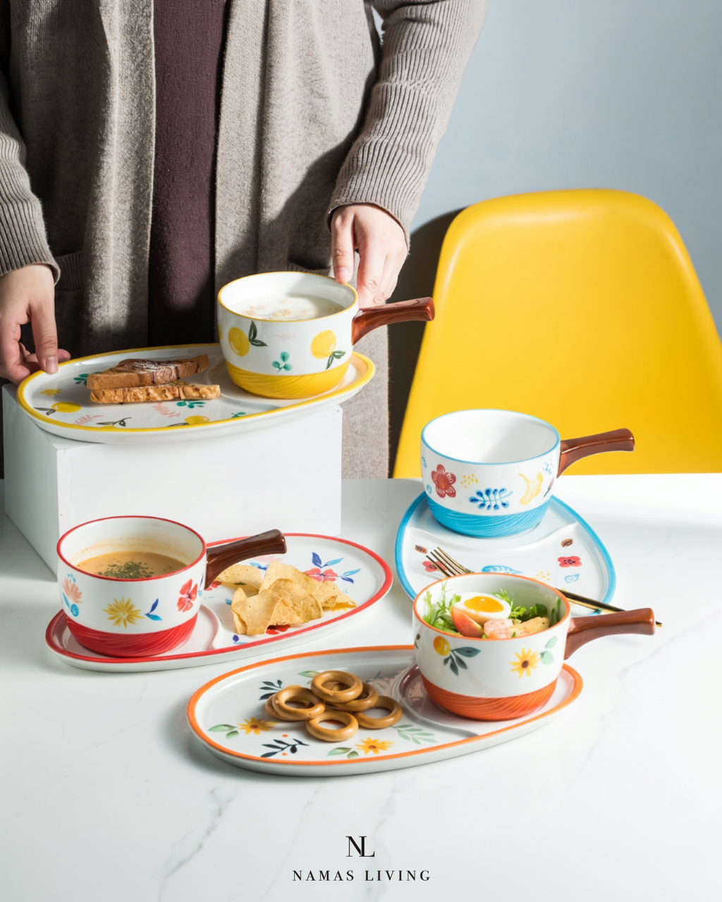 Bloom Breakfast Bowl Set