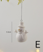 Christmas Spruce Ceramic Ornament