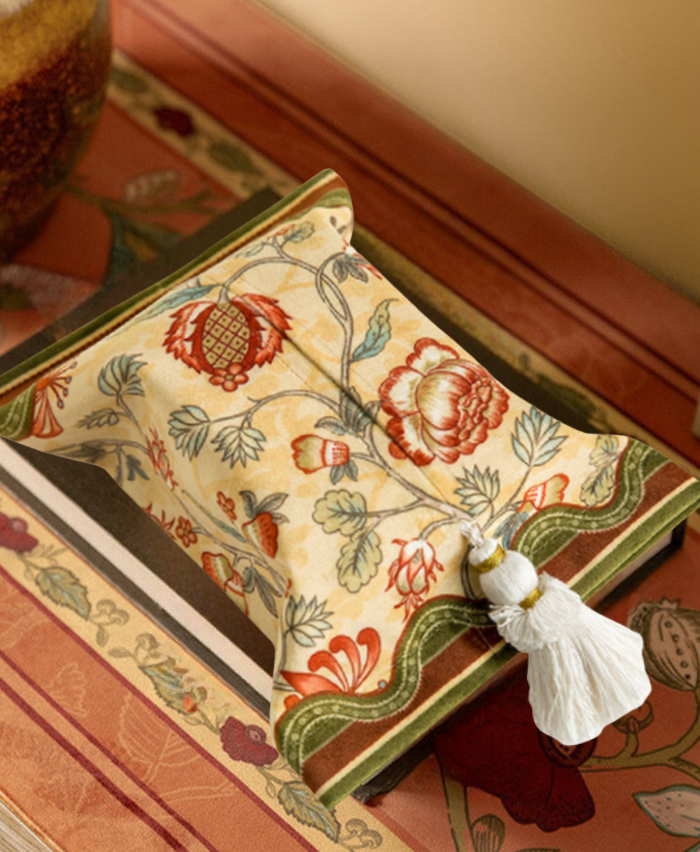 Lewis Fabric Tissue Holder