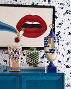 Eclectic Retro Vase