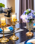 Hidrangea Flowers & Vase