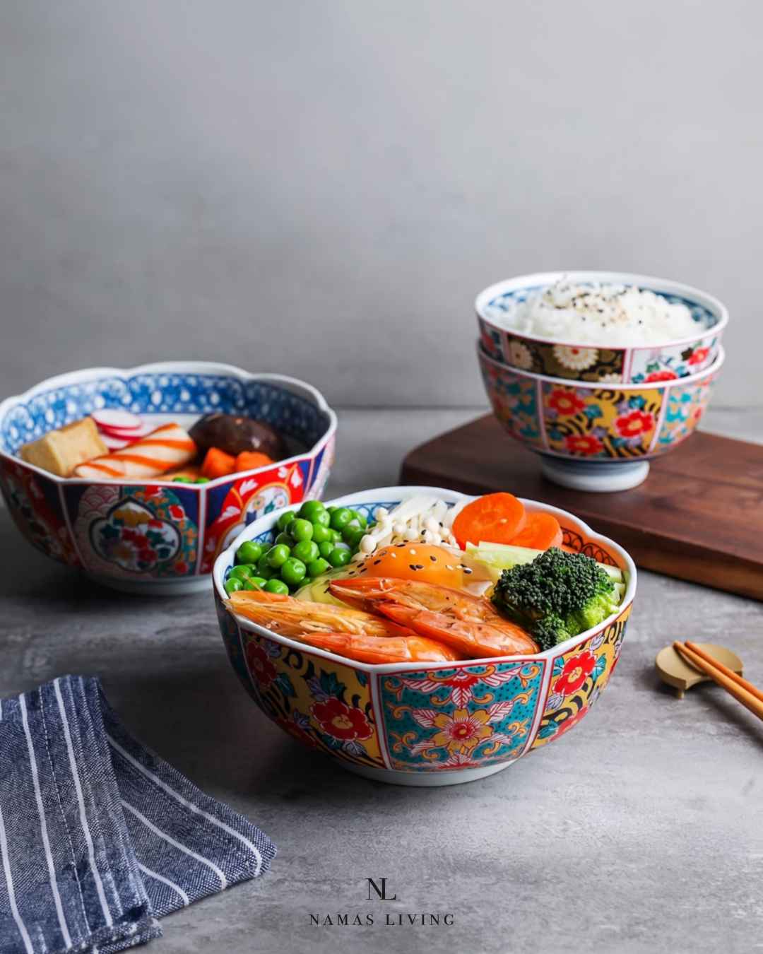 Imperial Chinoiserie Style Ceramic Bowl